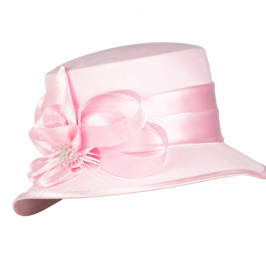 Giovanna D1593-PNK-H Church Hat