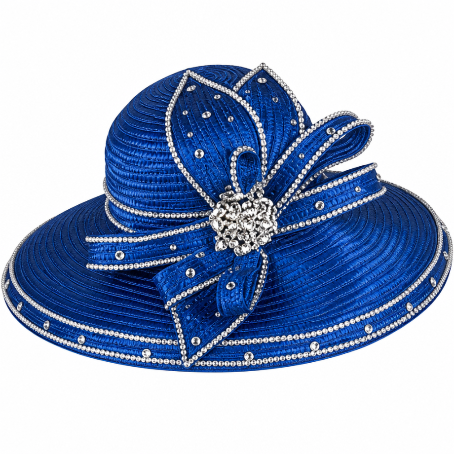 Giovanna D1570-RYL-H Church Hat