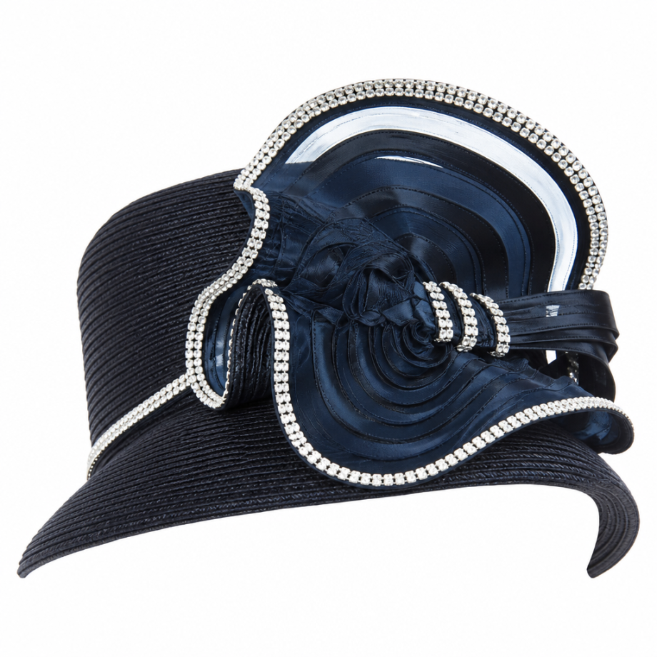 Giovanna D1547-NV Church Hat
