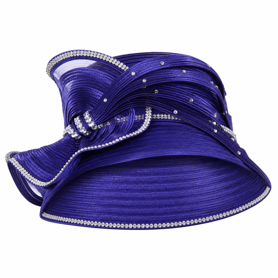 Giovanna 0946-PU Church Hat