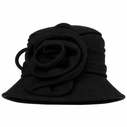 Giovanna 0941-BK Church Hat