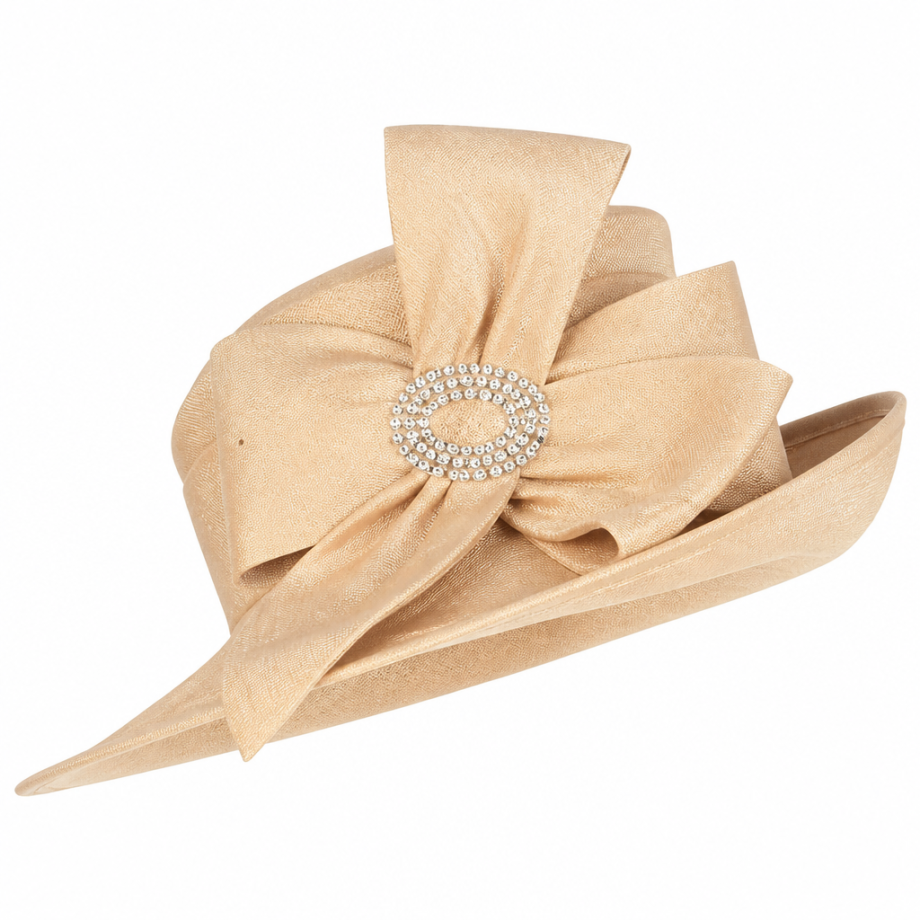 Giovanna 0961-YLW-H Church Hat