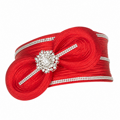 Giovanna G1171-RED Church Hat