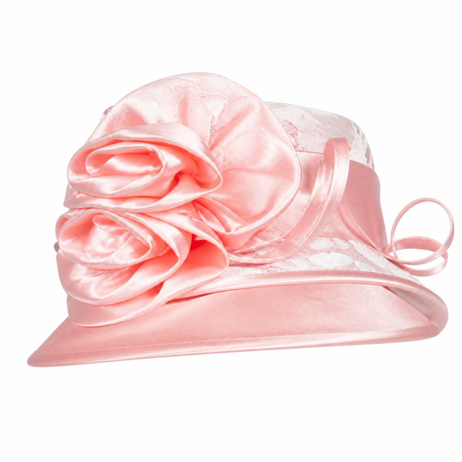 Giovanna D1538-PIN Church Hat