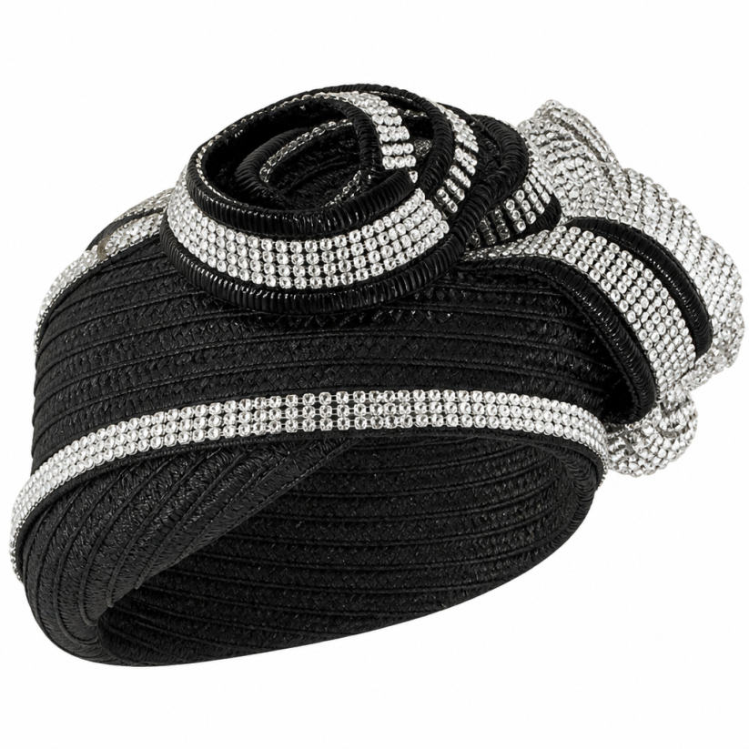 Lily And Taylor 4900-BLK-H Hat