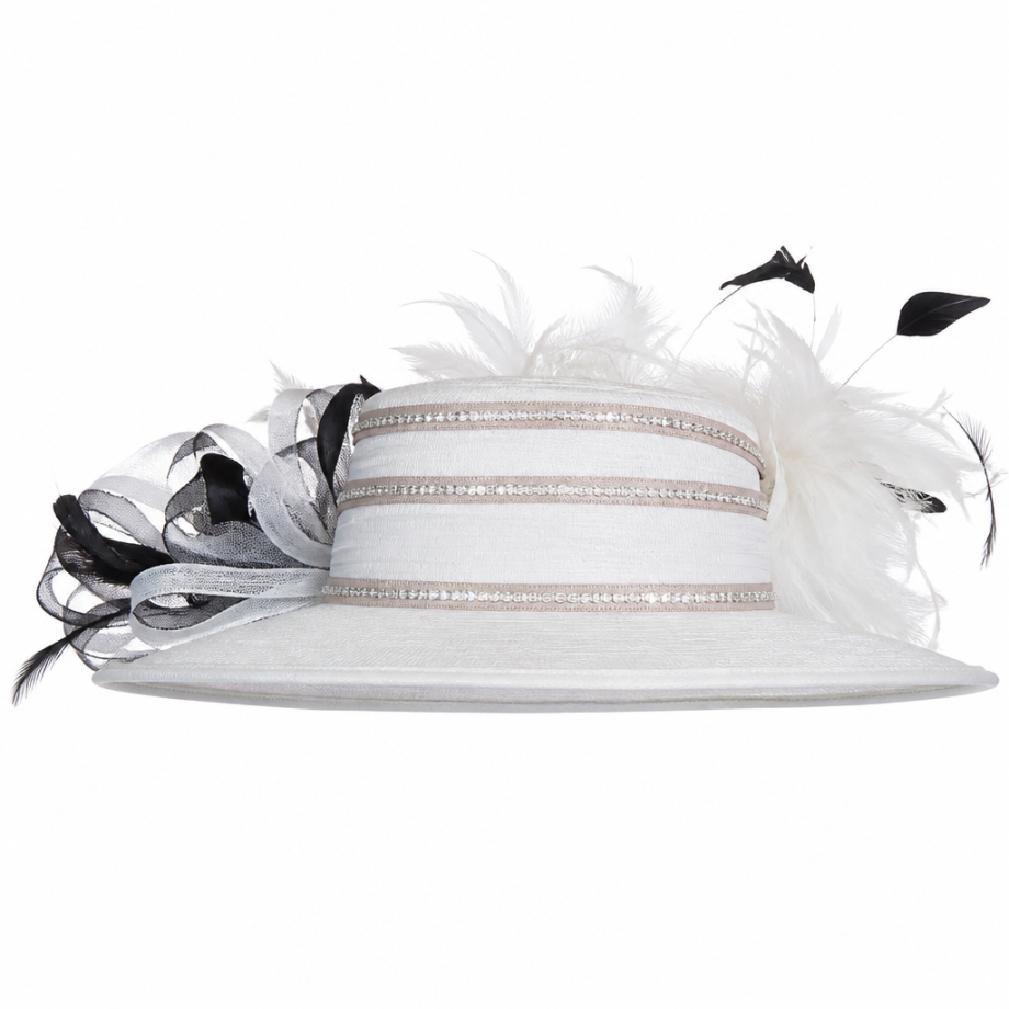 Champagne Italy 5958-H Church Hat