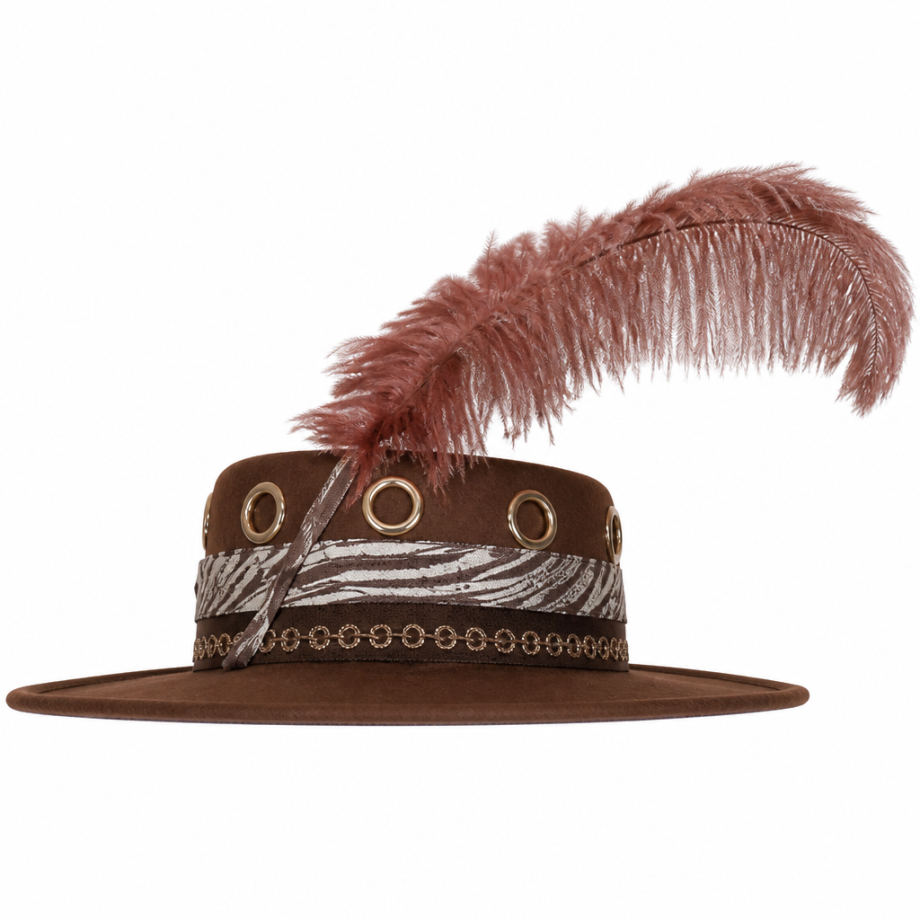 Elite 6171-BRN-H Church Hat