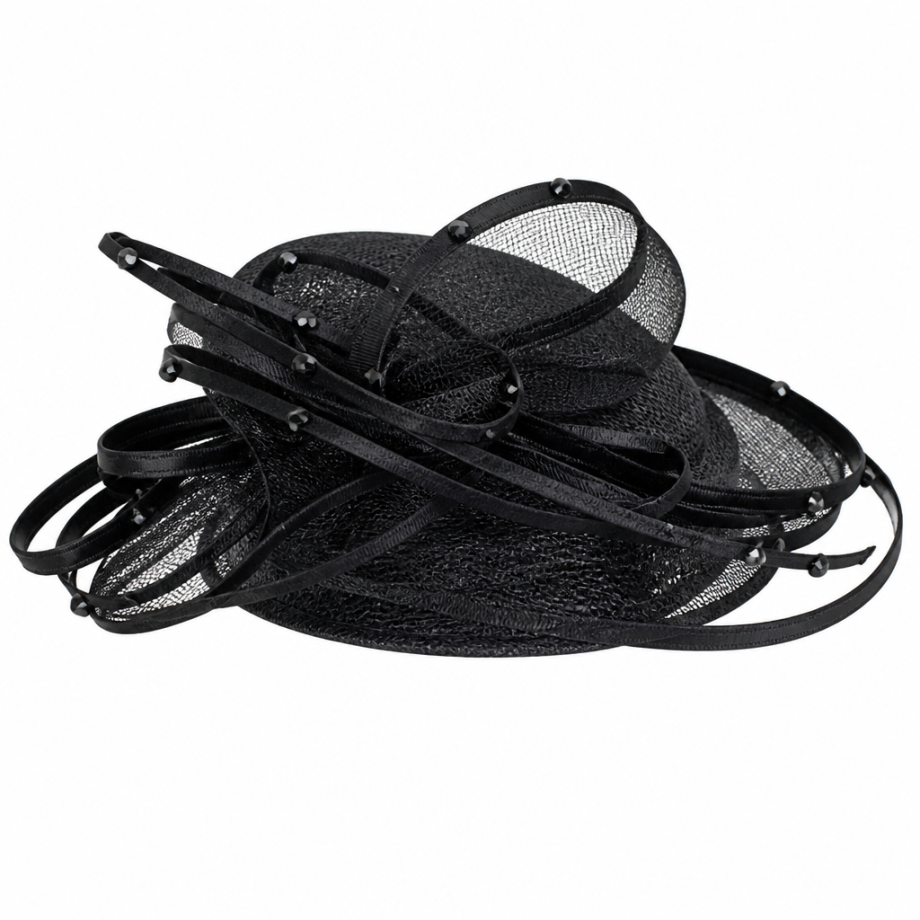 Lily and Taylor H121-BLK-HAT Womens Hat