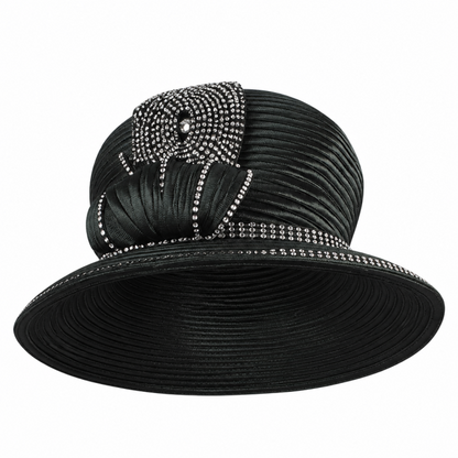 Lily And Taylor 4838-BLK-Hat