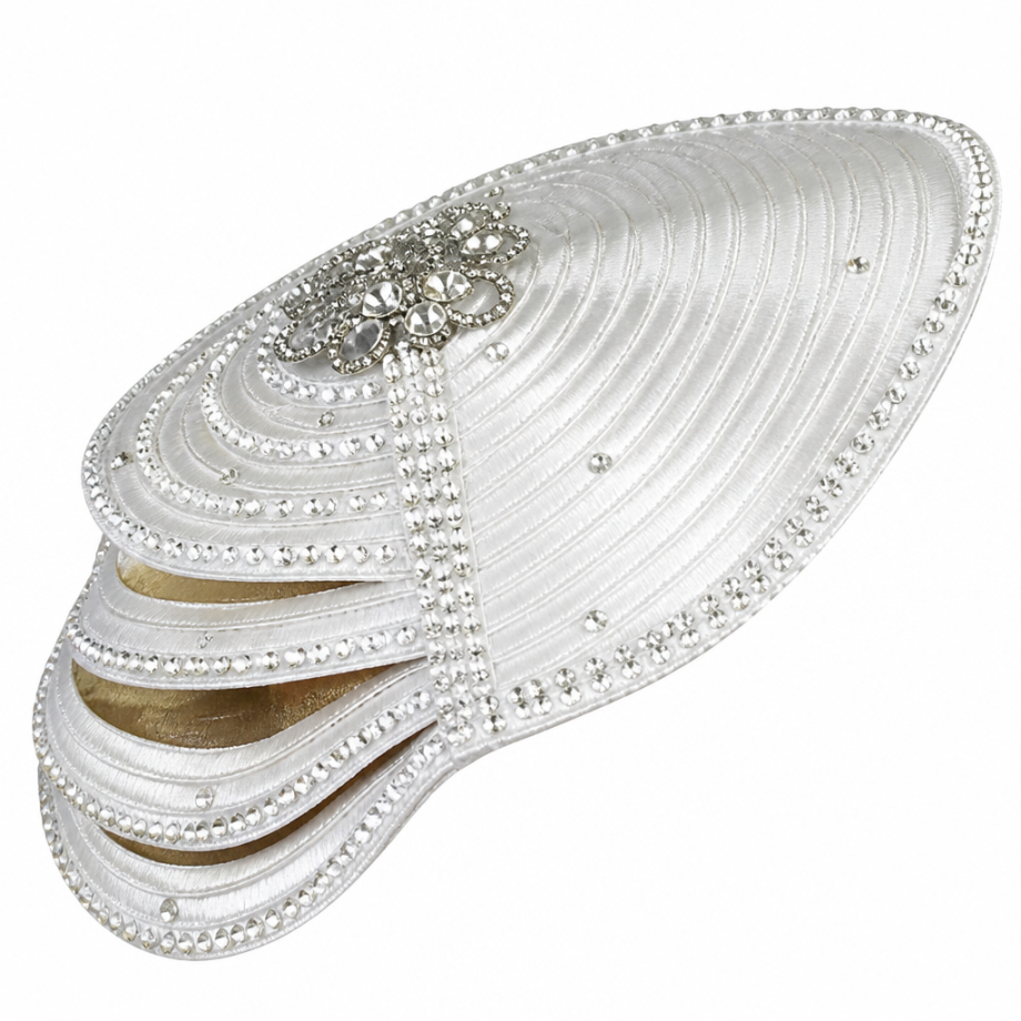 Lily And Taylor 838-WHT-HAT