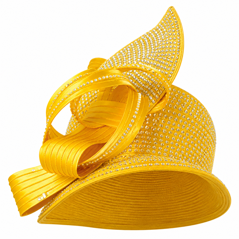 Lily And Taylor 4925-YEL-Hat