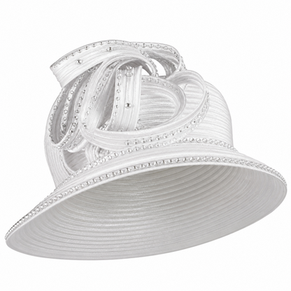 Lily And Taylor 4529-WHT-HAT