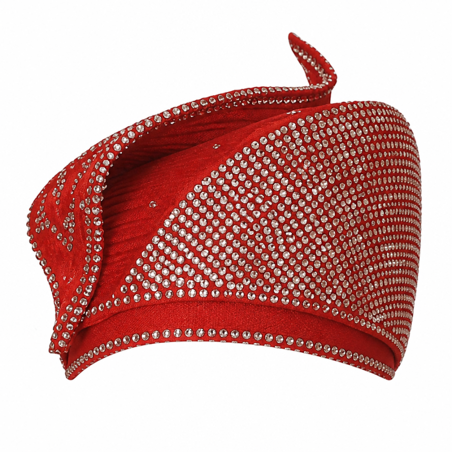 Lily And Taylor 2834-RED Church  Hat