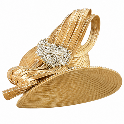 Lily And Taylor 4343-GLD-HAT