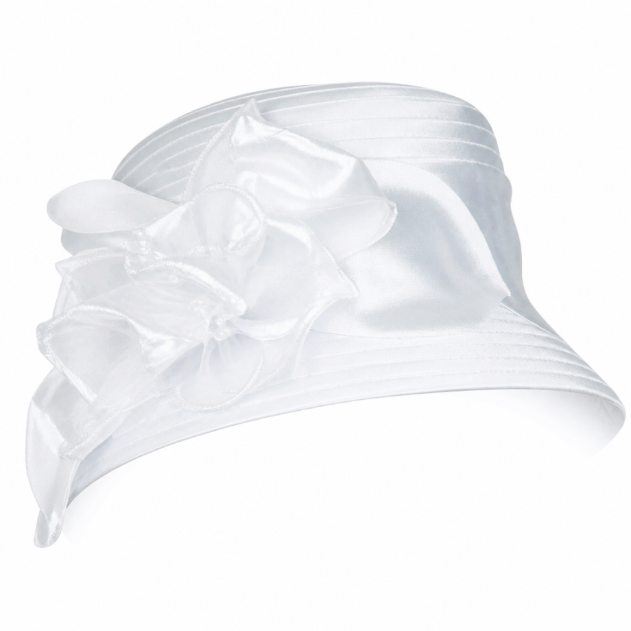 Giovanna 1529-WHT Church Dress - Hat