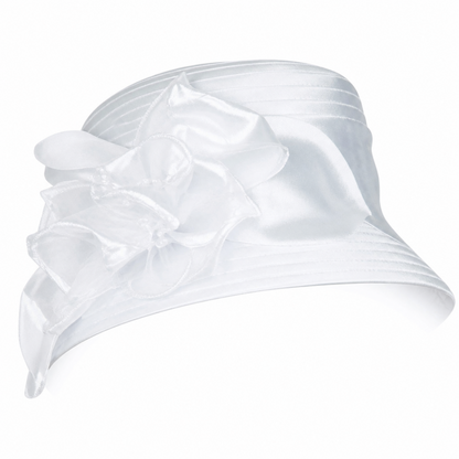 Giovanna 1529-WHT Church Dress - Hat