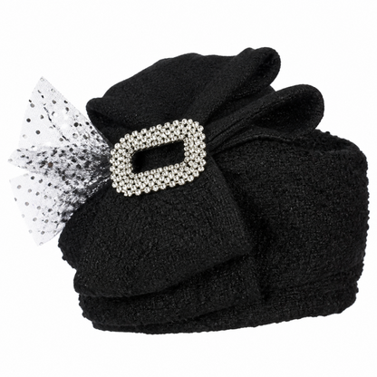 Giovanna 0708-BLK-Hat