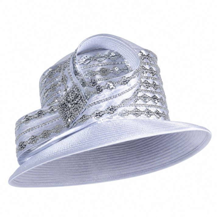 Giovanna S0753-WHT-H Ladies Church Pant Suit-Hat