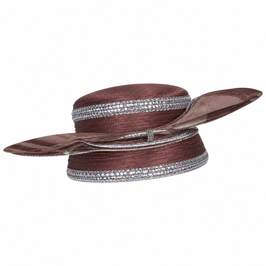 Champagne Italy 6119-BWG-H Church Dress-Hat