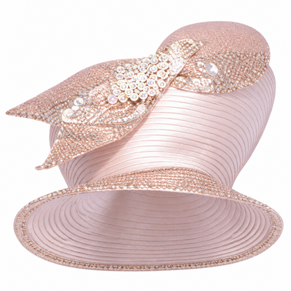 Champagne Italy 5919-CRM Church Hat