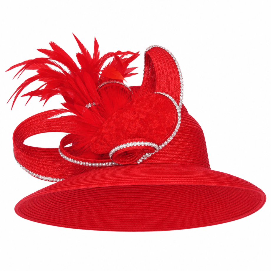 Aussie Austine 6015-H Church Suit for Ladies-Hat