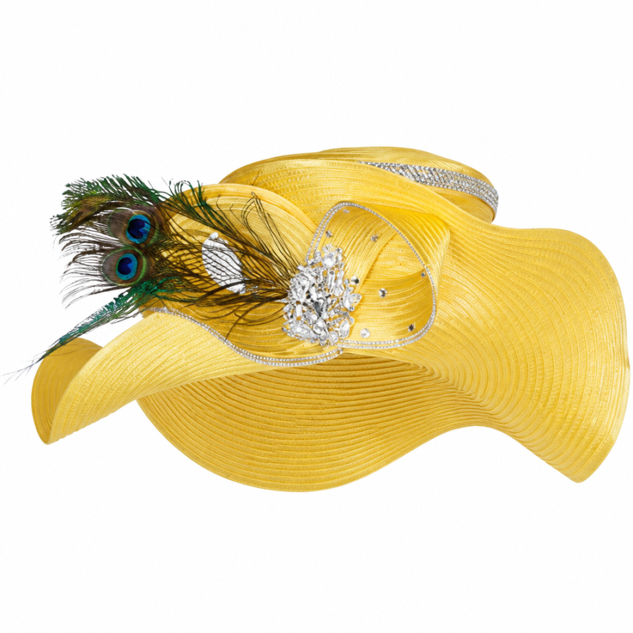 Champagne Italy 6217-H Church Hat