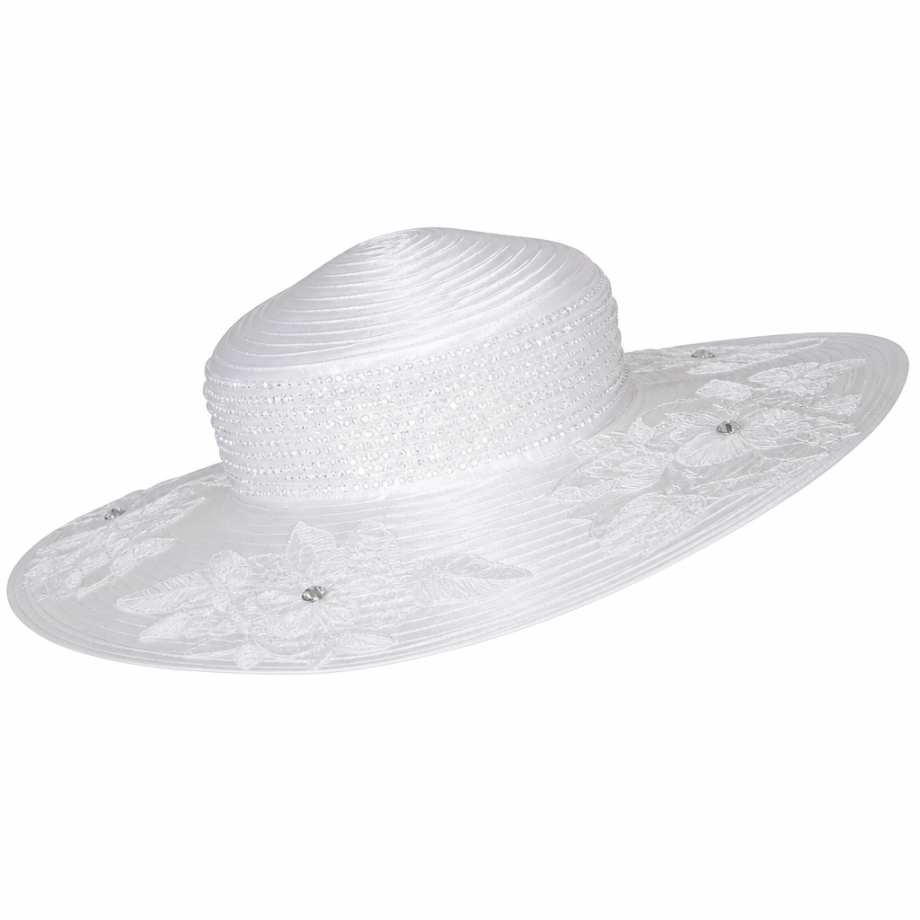 Elite Champagne 6466-H Church Hat
