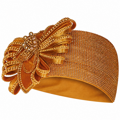 Elite Champagne 6358-GLD-H Church Hat