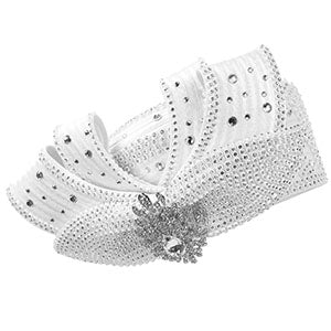 Giovanna HR22104-WHT Church Hat