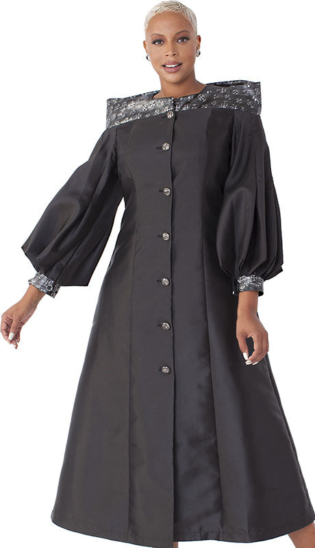 Church Robe Design Tally Taylor 4803-BLK Church Robe – Church Suits Fast