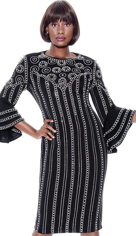 Terramina 7119-BLK Church Dress