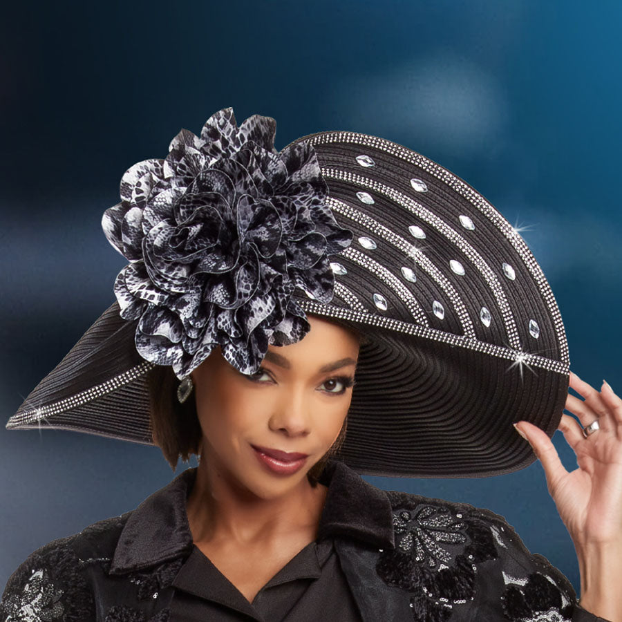 H12046-QS Donna Vinci Church Hat