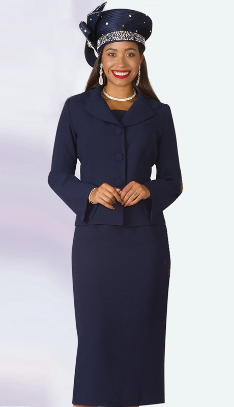 Lily And Taylor 4063-NA Church Suit-Hat