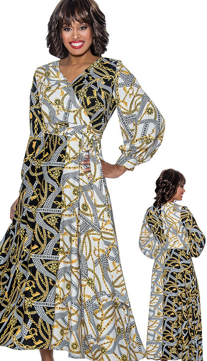 Nubiano 1241-WHM Church Dress