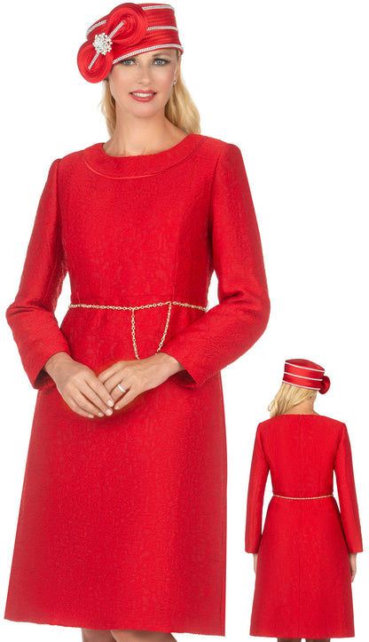 Giovanna D1521-RED Church Dress