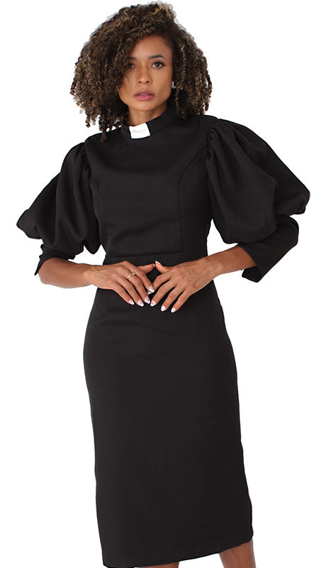Tally Taylor 4813-BLK Clergy Dress