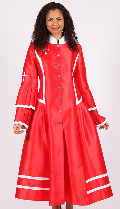 Diana Couture 8708-RED Church Robe