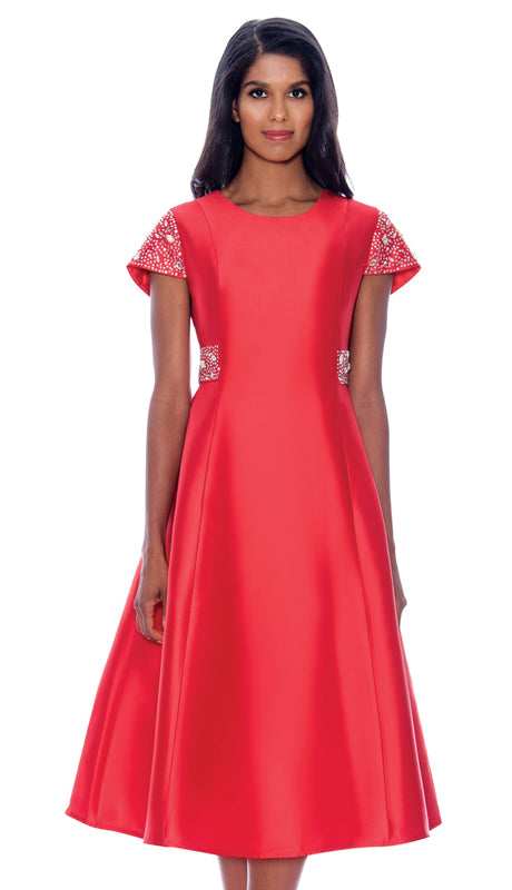 Nubiano 1831-RE-IH Church Dress