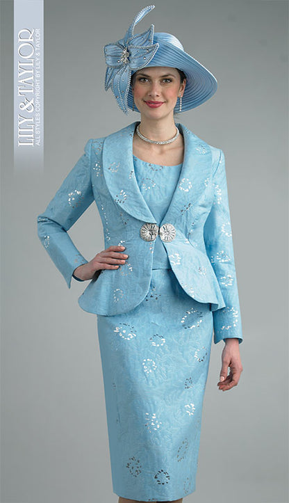 Lily And Taylor 4656-BWS Church Suit