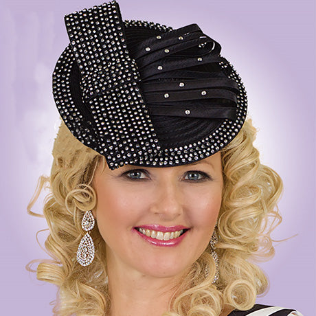 Lily And Taylor H275-BLK Church Hat