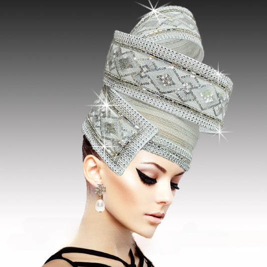 2966 HELIX-WH Church Hat