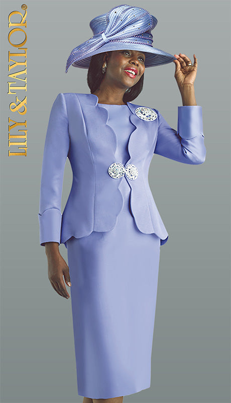 Lily And Taylor 4585-LAV Church Suit