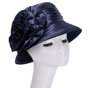 Giovanna HR0929-NVY Church Hat