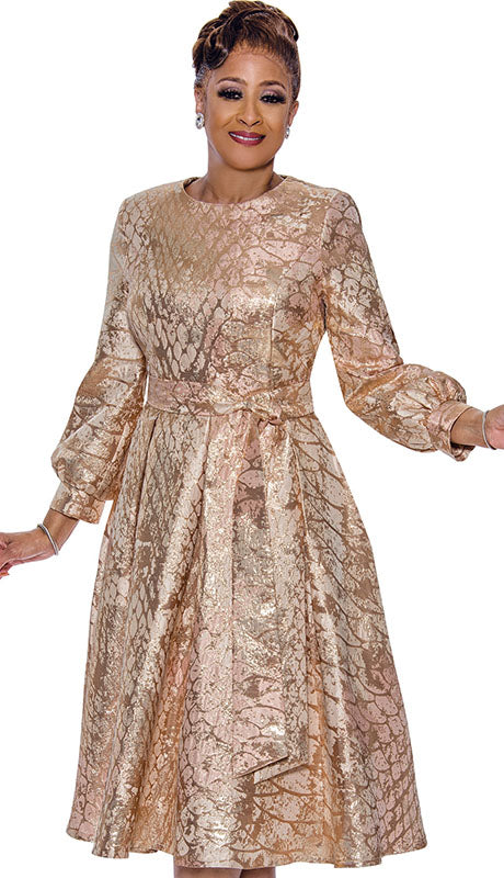 Dorinda Clark Cole 5501-PNK Ladies Church Dress