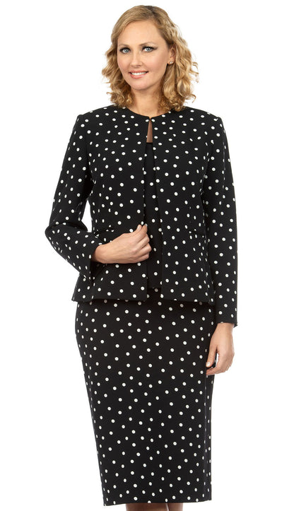 Giovanna S0721-BWD Church Suit