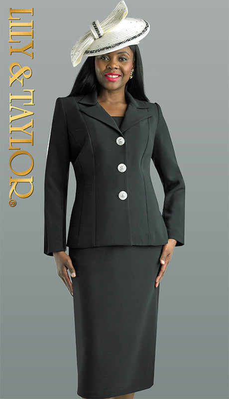 Lily And Taylor 3895-H Church Suit-Hat