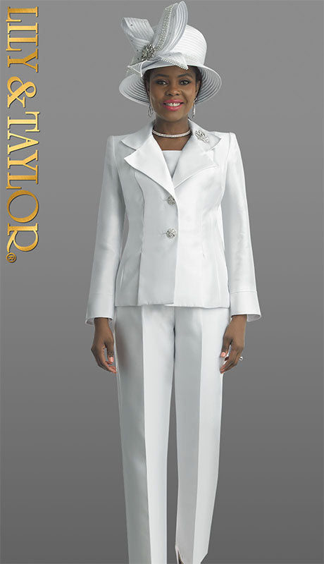 Lily And Taylor 2667 Ladies Pant Suit