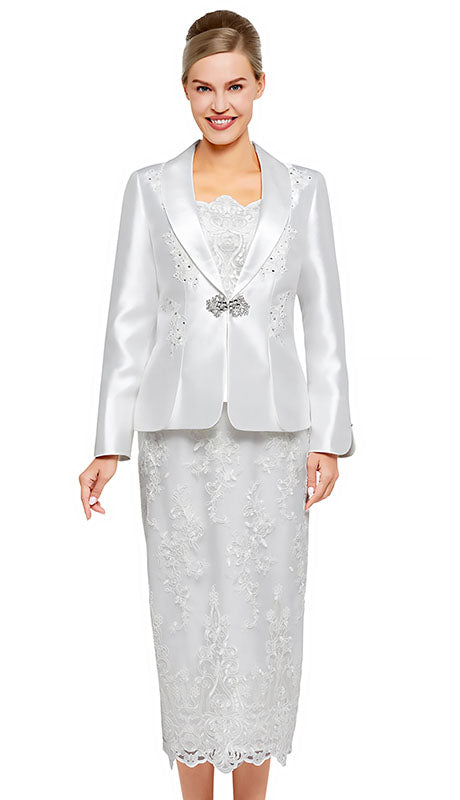 Nina Massini 2537-IVO Church Suit