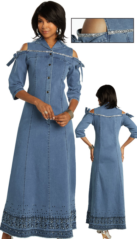 DV Jeans 8435-BL Church Dress