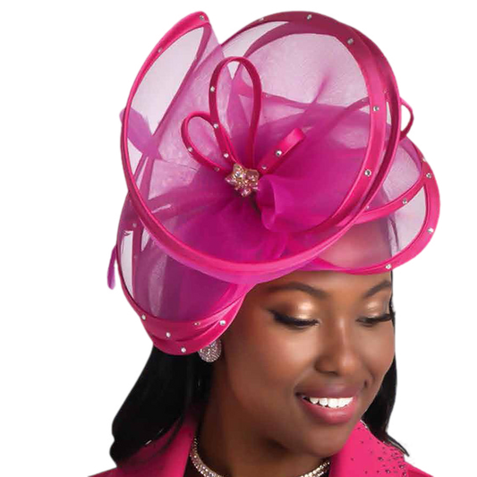 Lily And Taylor H121-FU Church Hat